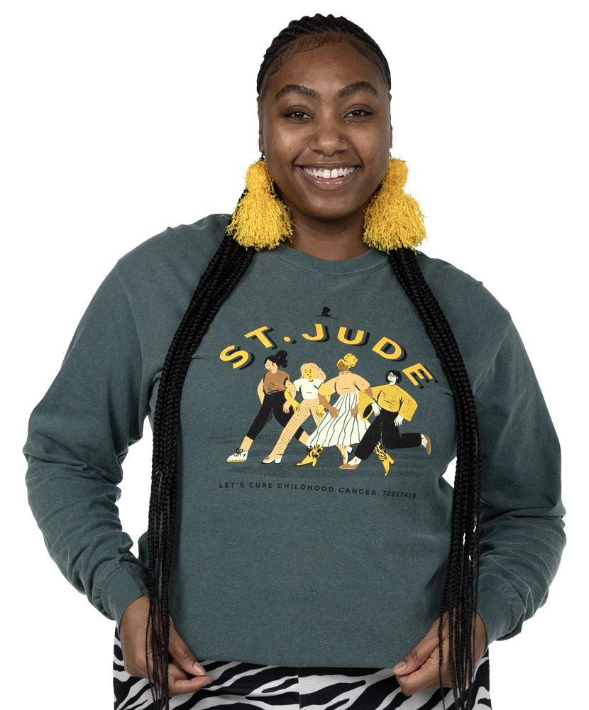 St. Jude Better Together Comfort Colors Long-Sleeve Unisex T-Shirt